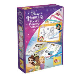Lisciani lavagnetta Principesse Disney Pocket Drawing School