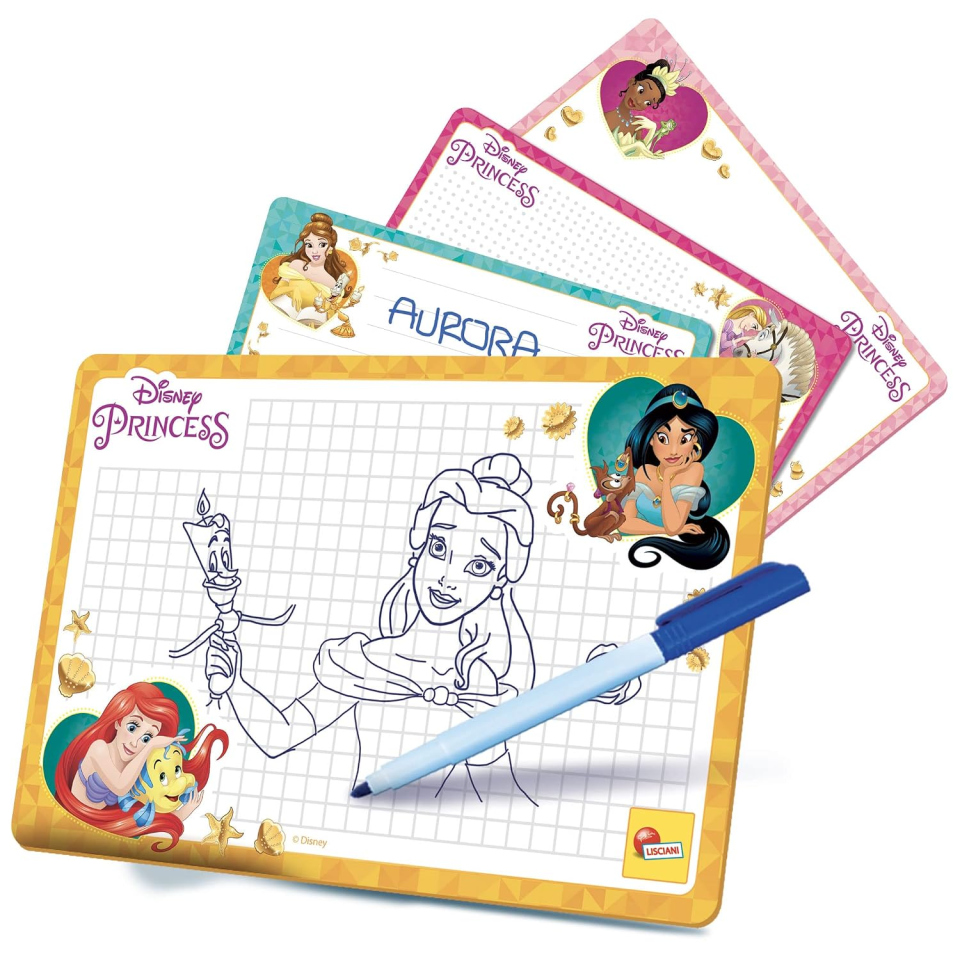 Lisciani lavagnetta Principesse Disney Pocket Drawing School