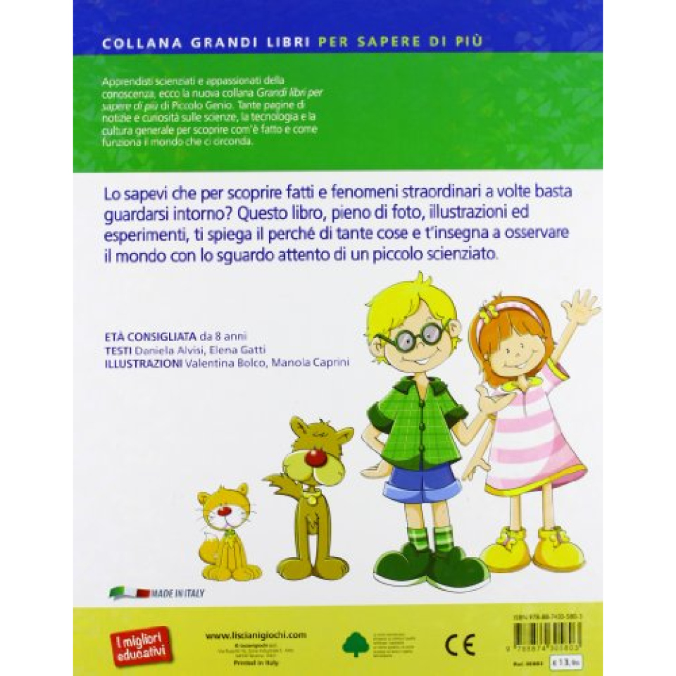 Lisciani Il grande libro dei miei primi perché