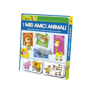 Lisciani libro-gioco I miei amici animali, copertina rigida