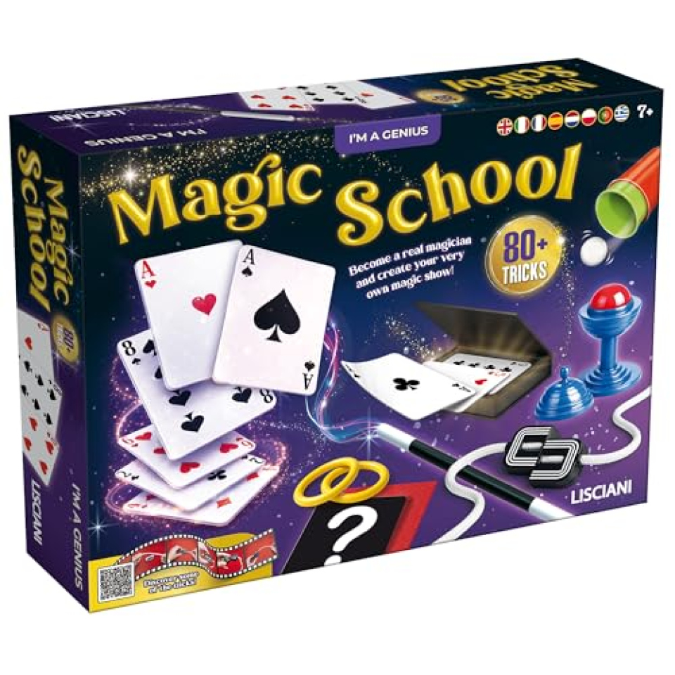 Lisciani I'm a Genius Magic School – Set Magia 80+ Trucchi