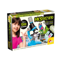 Lisciani I'm a Genius – Microscopio 1200x per Piccoli Scienziati