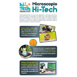 Lisciani Microscopio Digitale Hi Tech Educativo 1000x