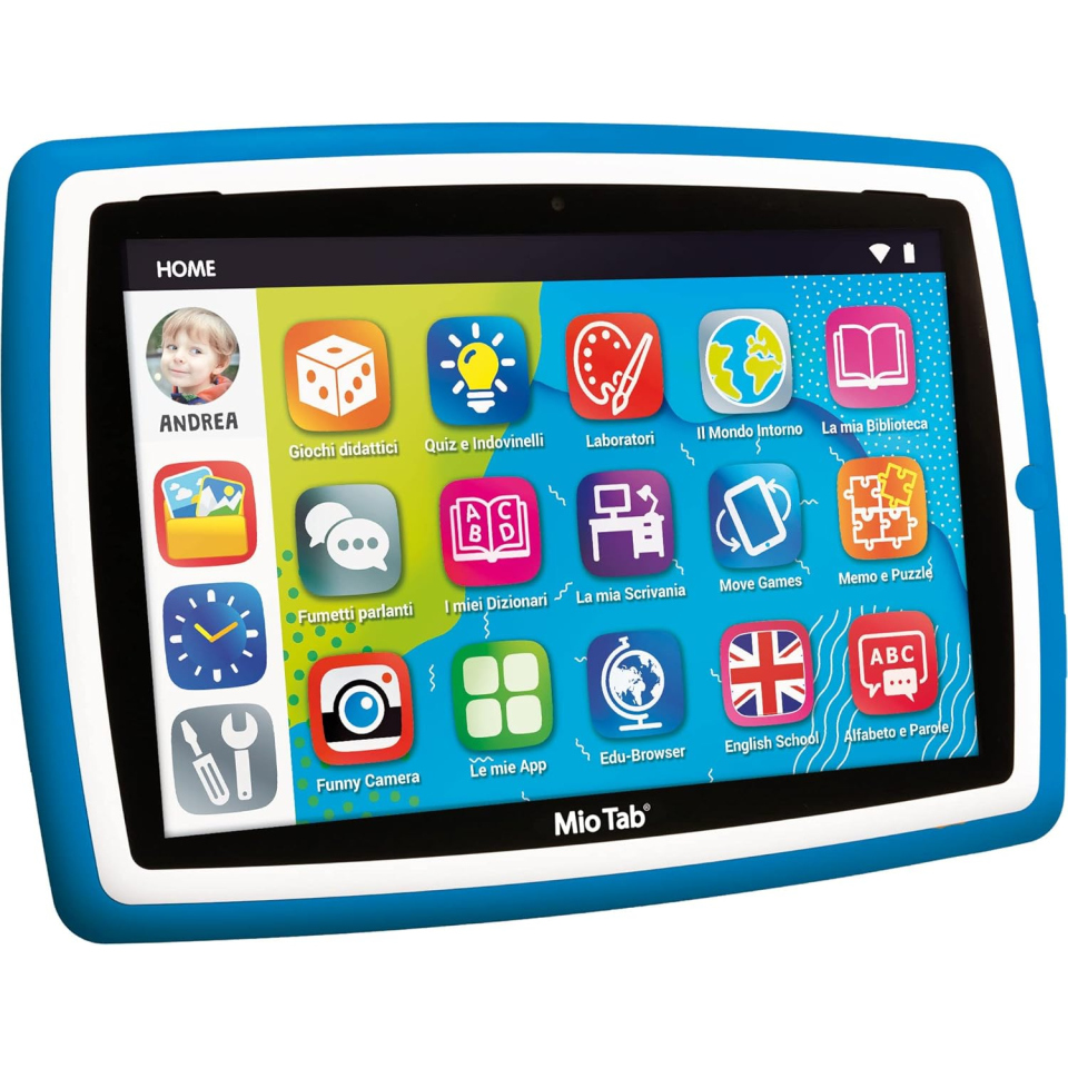 Lisciani Mio Tab 10 Tutor XL – Tablet Educativo 3-6 Anni