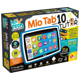 Lisciani Mio Tab 10 Tutor XL – Tablet Educativo 3-6 Anni