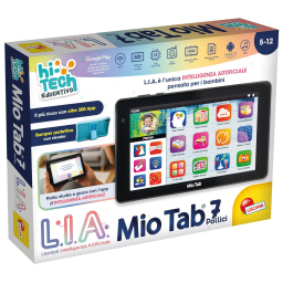 Lisciani Mio Tab 7" con L.I.A. – Tablet Educativo per Bambini