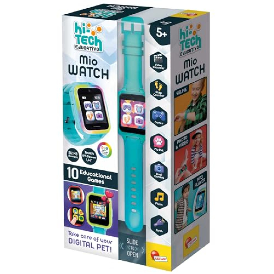 Lisciani Mio Watch – Smartwatch Educativo per Bambini con Pet Digitale