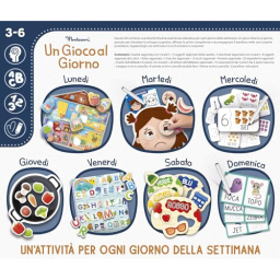 Lisciani Montessori Un Gioco al Giorno – Consolle in Legno Scrivi e Cancella
