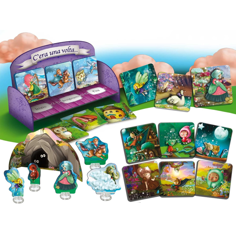 Lisciani Montessori Inventafavole del Mondo Fantastico