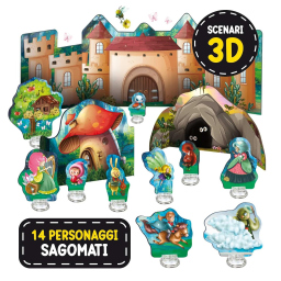 Lisciani Montessori Inventafavole del Mondo Fantastico