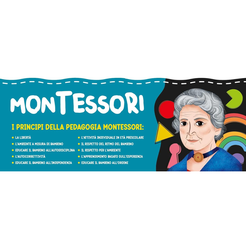 Lisciani Montessori Laboratorio dell'Alfabeto con lettere sagomate