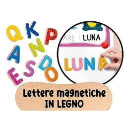 Lisciani Montessori – Lavagna in Legno Maxi che Cresce con il Bambino