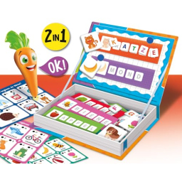 Lisciani Montessori Lettere e Parole – Gioco Educativo Magnetico con Penna Parlante