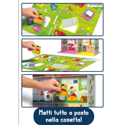 Lisciani Montessori Maxi La Mia Casa 3D – Gioco Educativo 3-6 Anni