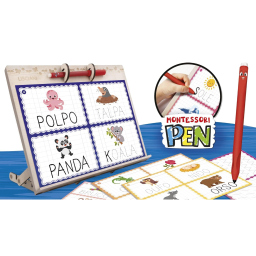 Lisciani Montessori Pen Consolle Educativa in Legno