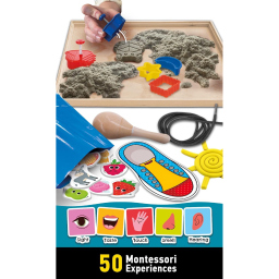 Lisciani Montessori scatola attività con 50 esperienze