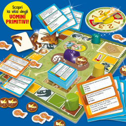 Lisciani Talent School gioco dinosauri e uomini primitivi