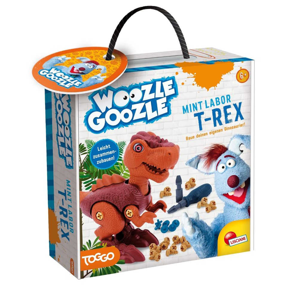 Lisciani Woozle Goozle dinosauro T-Rex da costruire