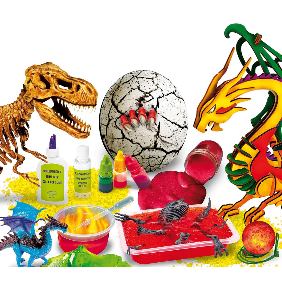 Lisciani Woozle Goozle kit esperimenti draghi e dinosauri