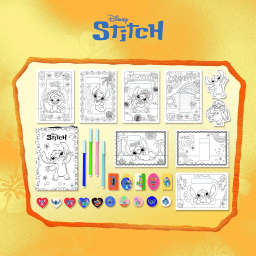 Lisciani zaino creativo Stitch con pop-up