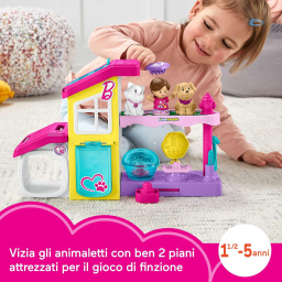 Fisher-Price Little People Barbie Centro Benessere dei Cuccioli