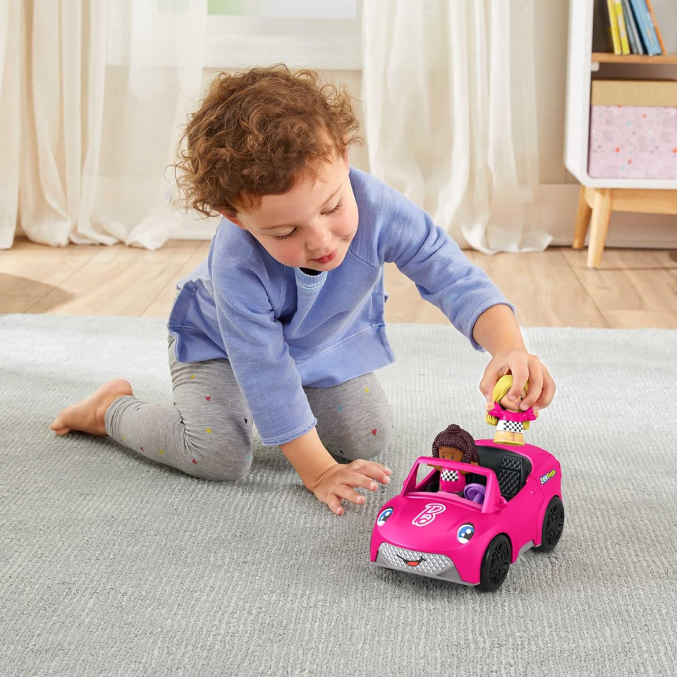 Fisher-Price Little People Cabrio Barbie con suoni