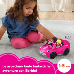 Fisher-Price Little People Cabrio Barbie con suoni