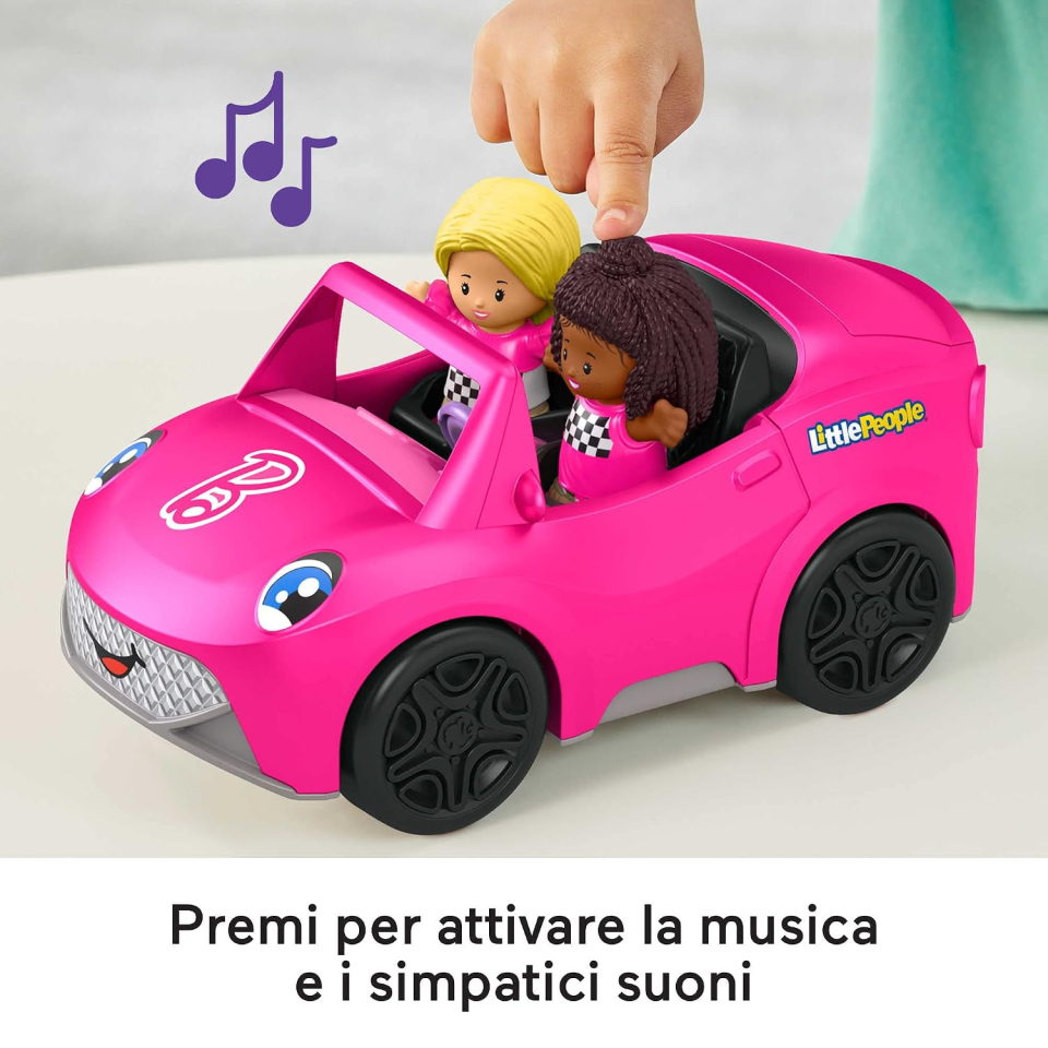Fisher-Price Little People Cabrio Barbie con suoni