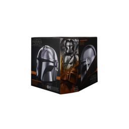 Hasbro Star Wars The Mandalorian – Casco Elettronico Black Series da Collezione