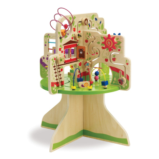 Manhattan Toy albero attività in legno massello
