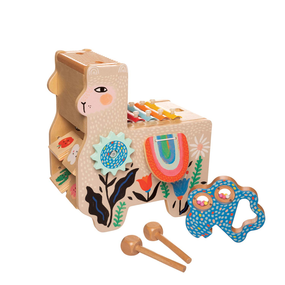 Manhattan Toy Lili Llama gioco musicale in legno