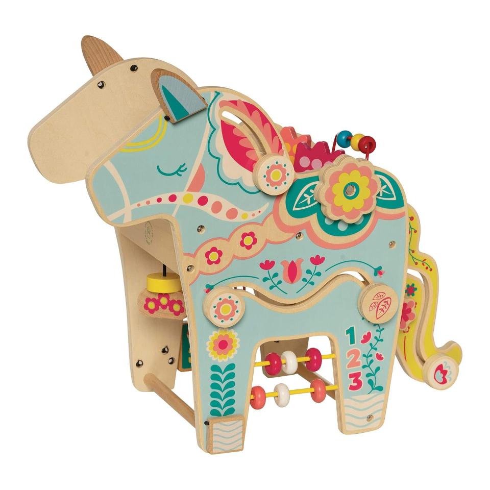 Manhattan Toy Playful Pony centro attività in legno