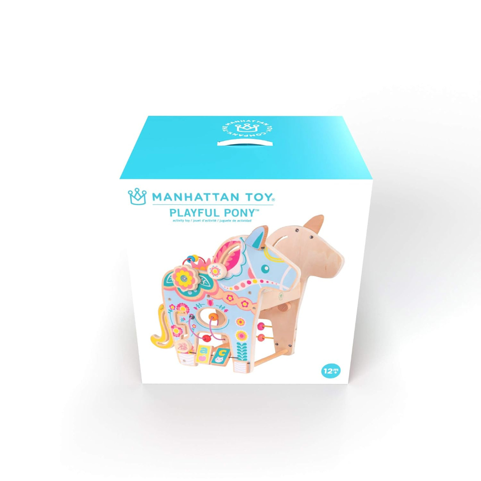 Manhattan Toy Playful Pony centro attività in legno