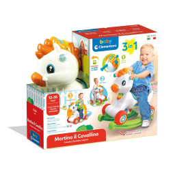 Martino il Cavallino Clementoni – Cavalcabile Educativo 3 in 1