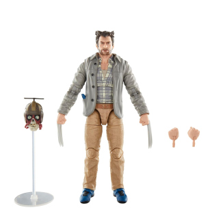 Marvel Legends action figure Wolverine con Headpool