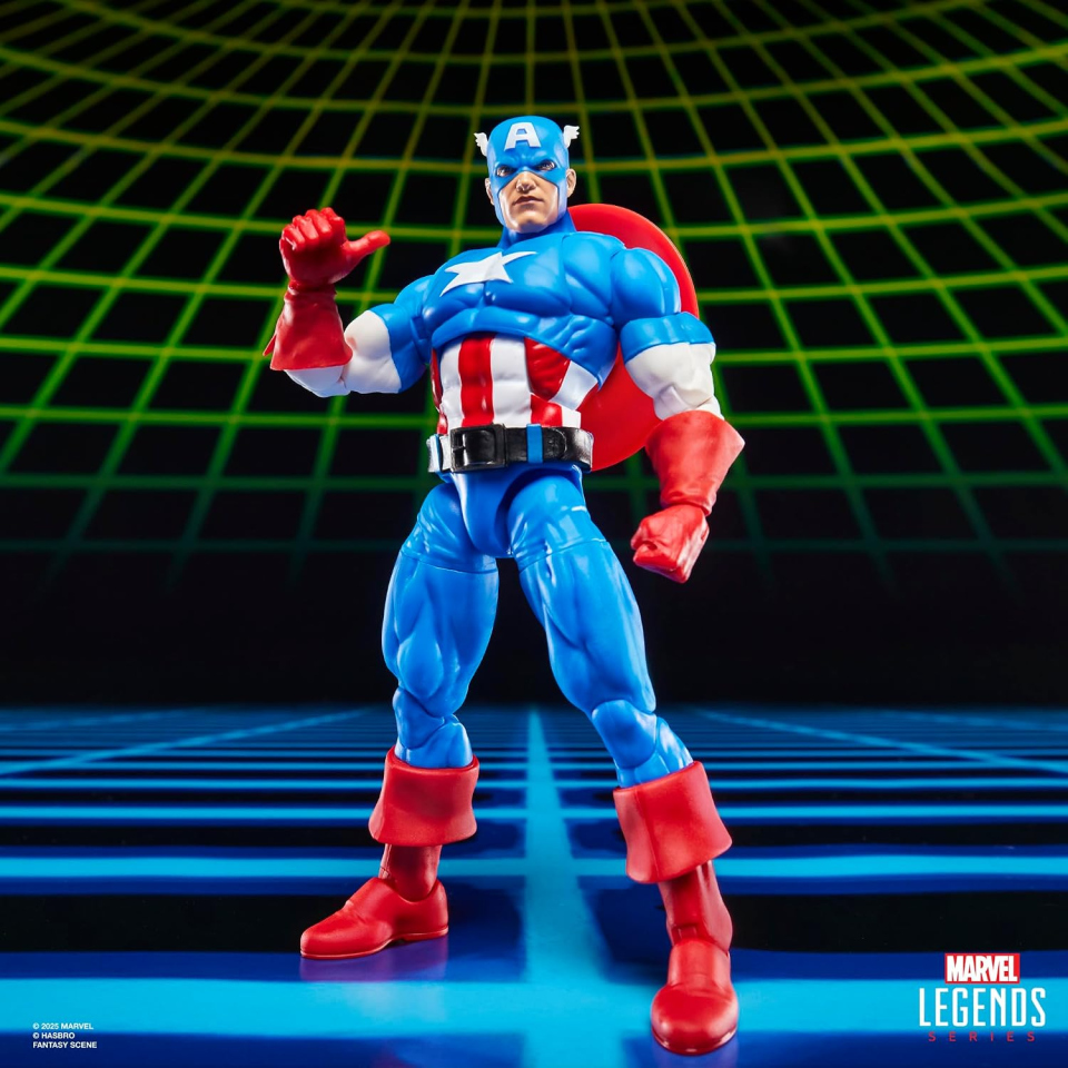 Hasbro Marvel Legends Captain America vs Venom Gamerverse