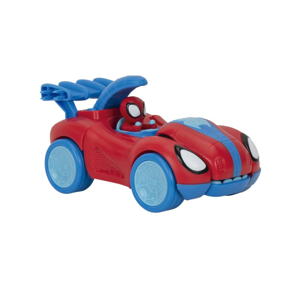 Marvel Spidey-Rex Racer, macchinina dinosauro con suoni