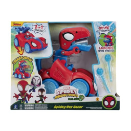 Marvel Spidey-Rex Racer, macchinina dinosauro con suoni