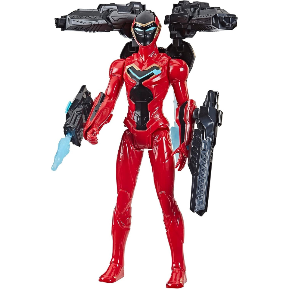 Marvel Titan Hero Ironheart action figure con lanciatore