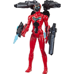 Marvel Titan Hero Ironheart action figure con lanciatore