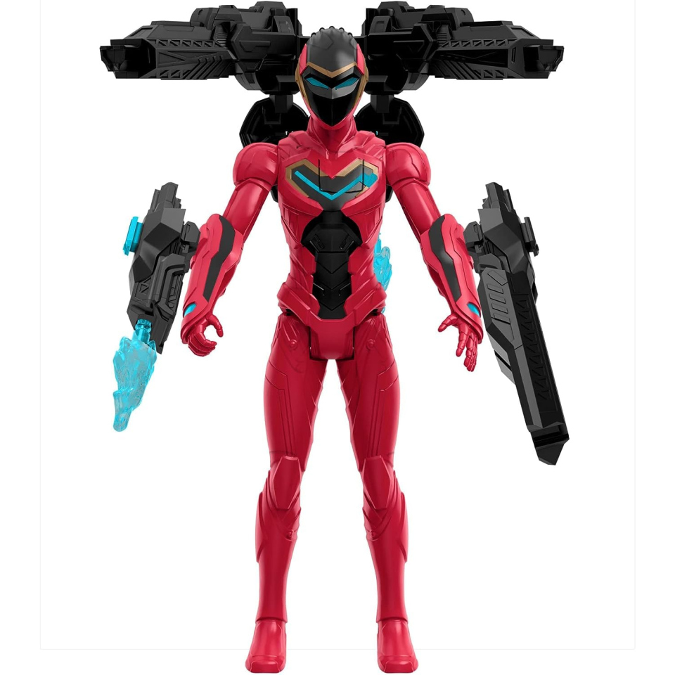 Marvel Titan Hero Ironheart action figure con lanciatore