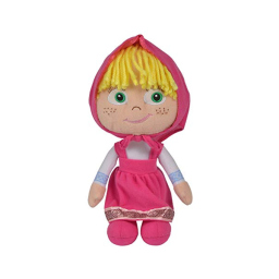 Simba Masha Bambola di Pezza 25 cm con Capelli di Lana