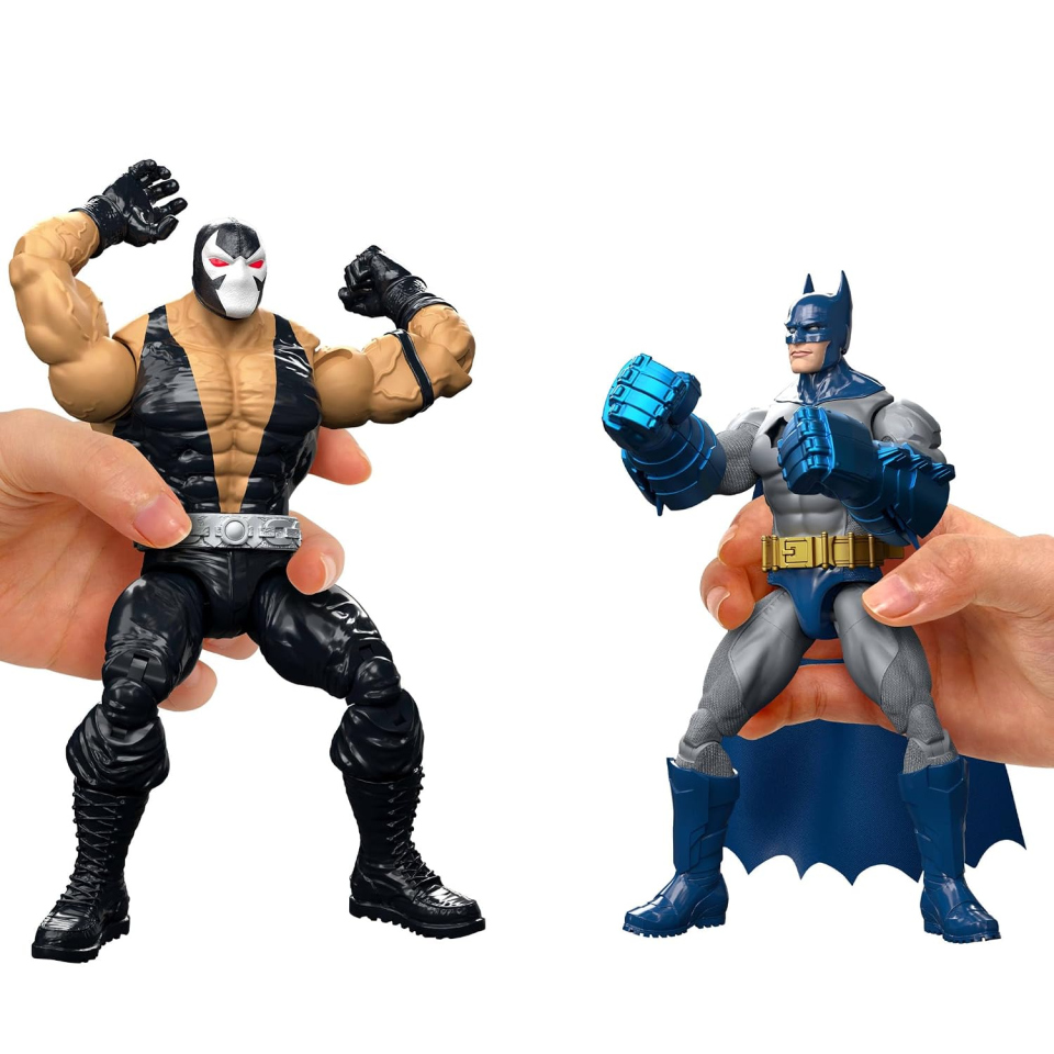 Mattel DC Premier action figure Batman, Nightwing e Bane