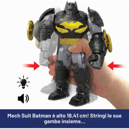 Mattel DC Premier Batman action figure con armatura robot