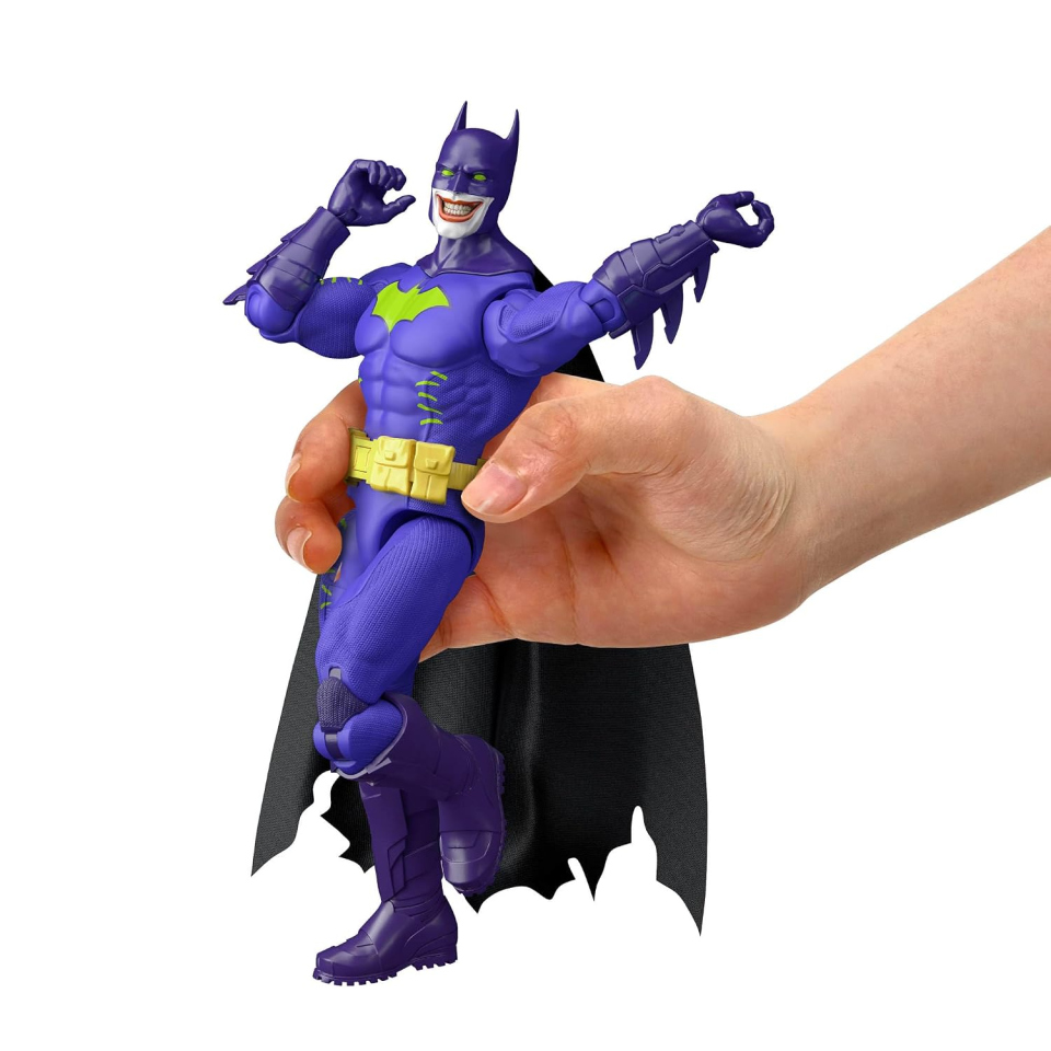 Mattel DC Premier personaggio Batman jokerizzato 16,5 cm
