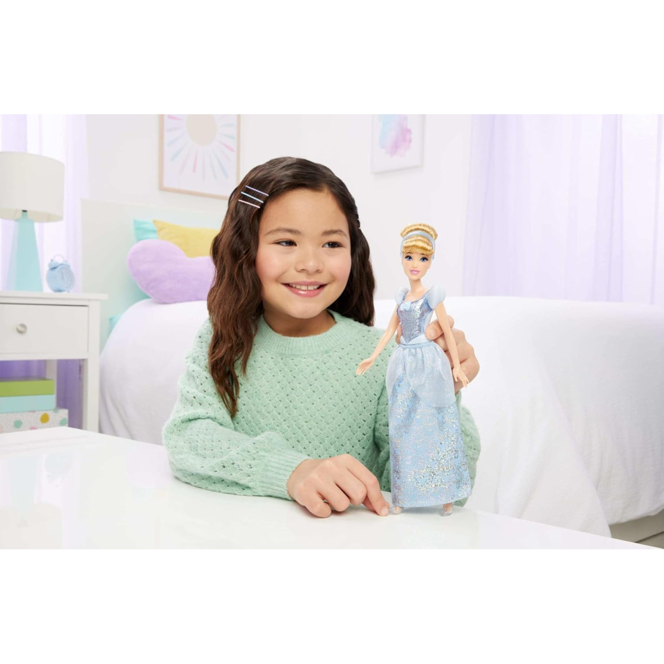 Mattel Disney Princess bambola Cenerentola snodabile