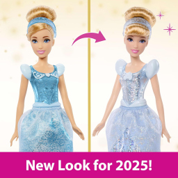 Mattel Disney Princess bambola Cenerentola snodabile