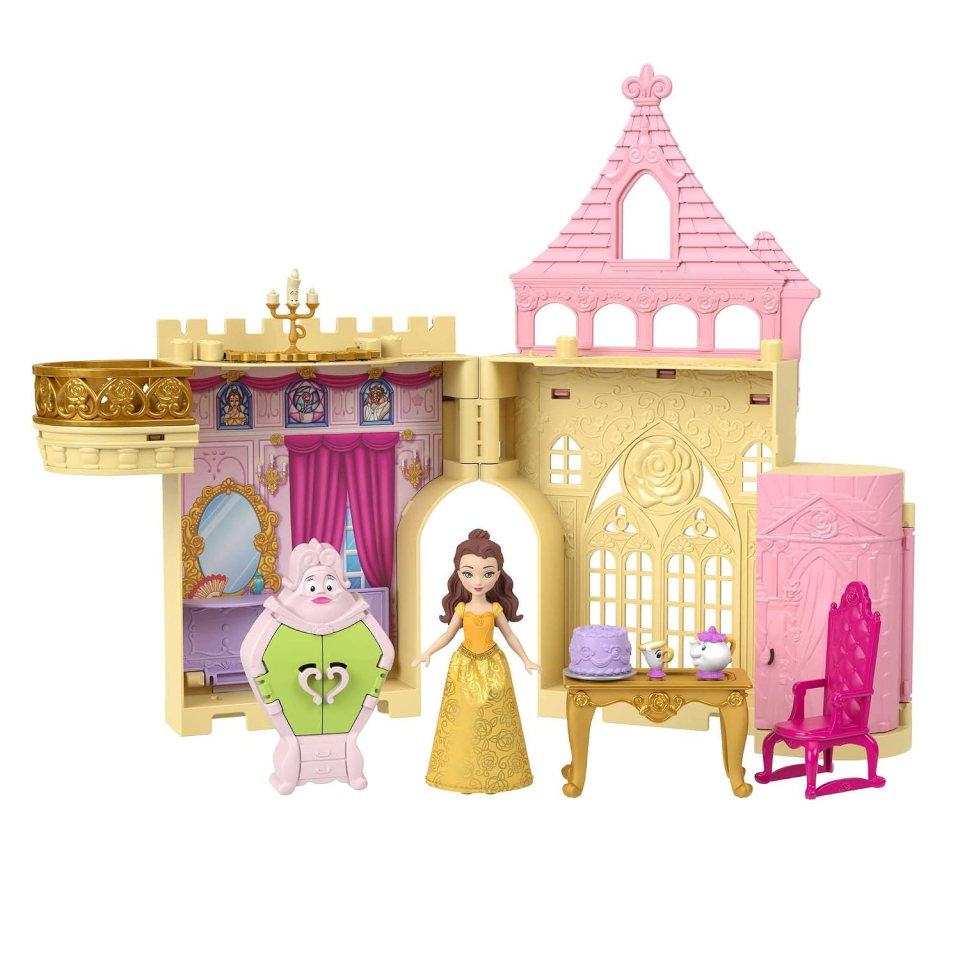 Mattel Disney Princess Castello di Belle componibile
