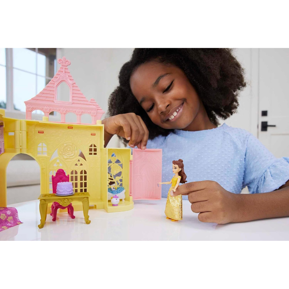 Mattel Disney Princess Castello di Belle componibile