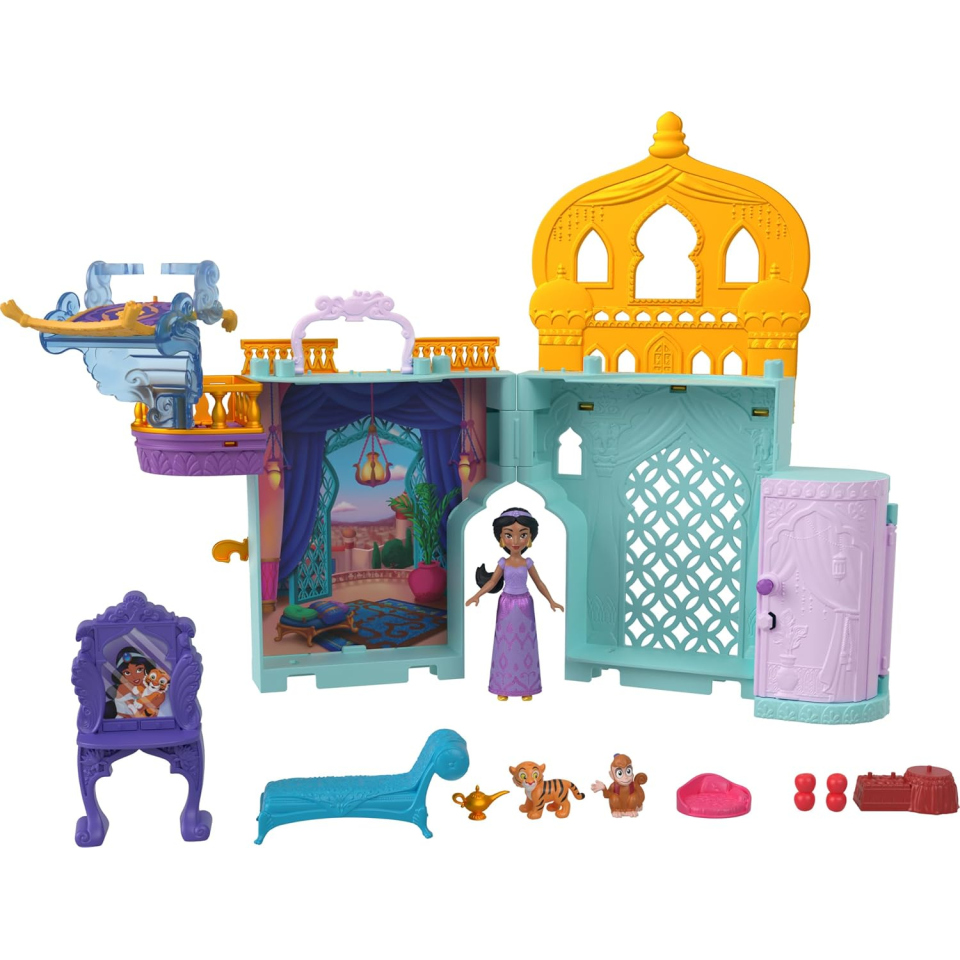Mattel Disney Princess playset Jasmine con palazzo apribile